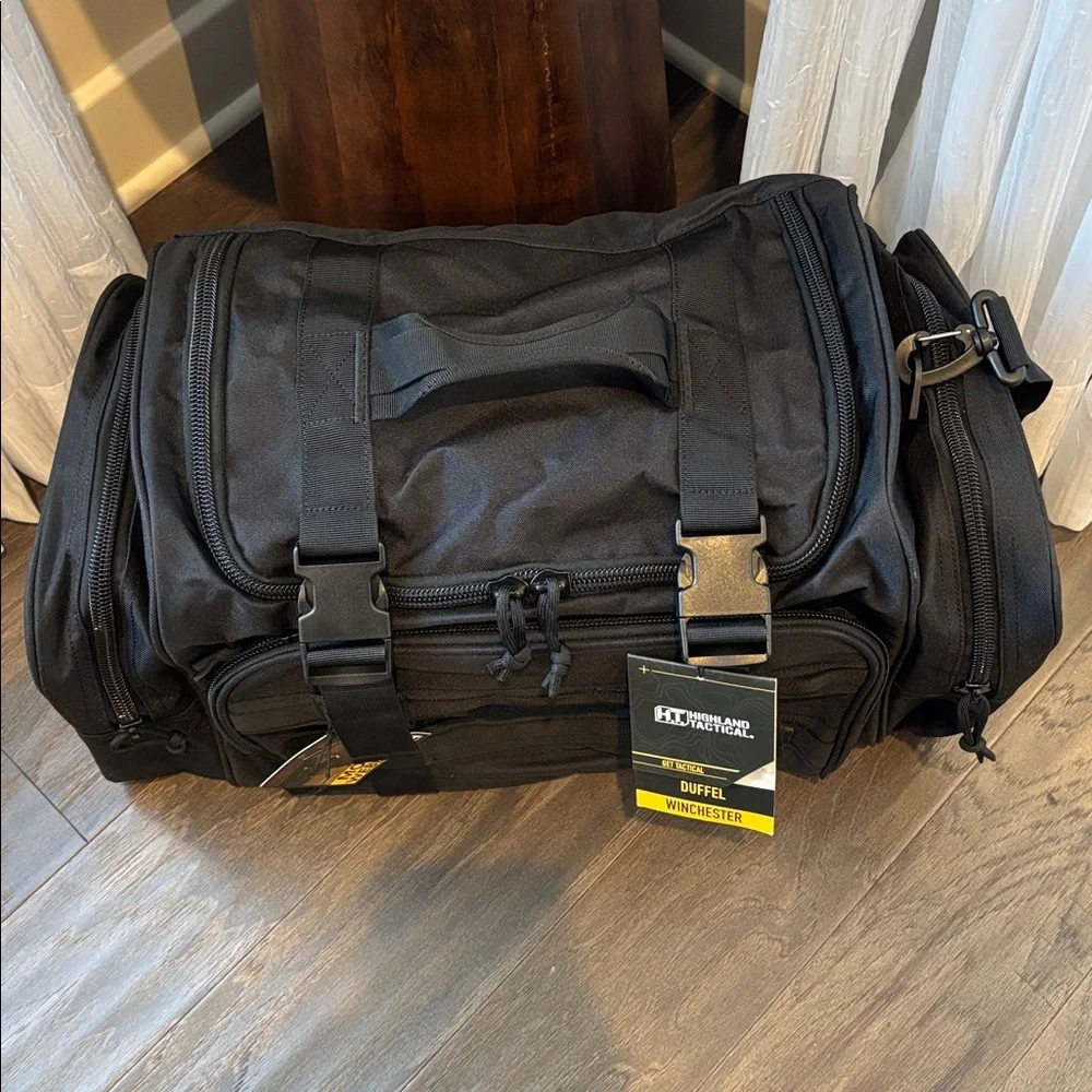 Highland Tactical Winchester Duffle,Molle Webbing,removable straps,compartments
